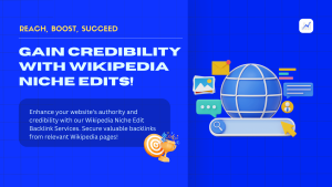 Gain Credibility with Wikipedia Niche Edits!